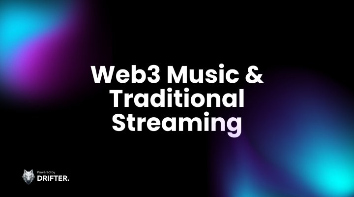 Web3 music and traditional streaming